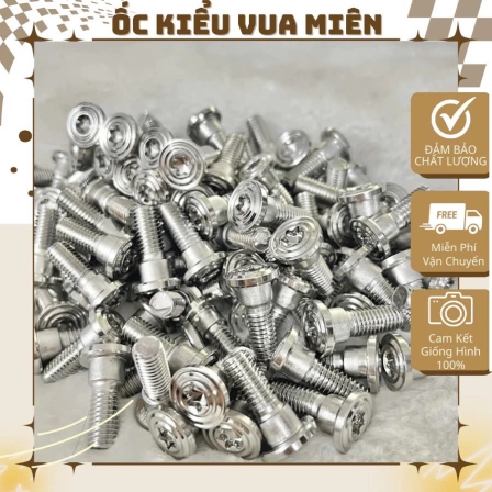 Ốc đĩa có gờ Inox 304 mẫu Thái gắn như Zin
