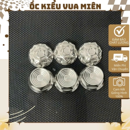Tán bánh sau Inox 304 Mẫu M3 và Mẫu Thái dành cho các dòng xe Vario, AB, Vision, Click