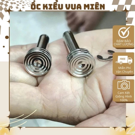 Cặp xỏ gác chân cho xe Yamaha và Honda inox 304 kèm khoe