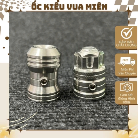 Chụp giò đạp mẫu Thái và M3 Inox 304 phù hợp cho các dòng xe Hon, Ya, Su