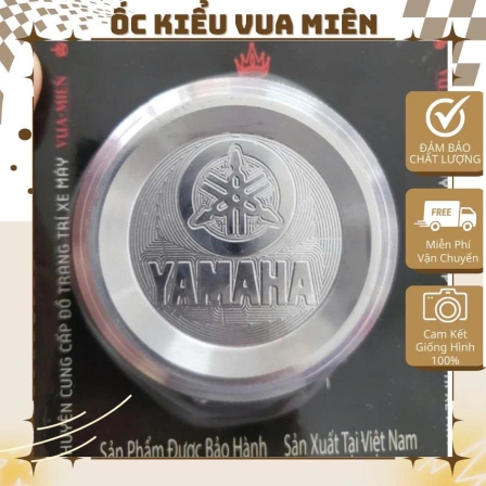 Nắp chụp bình xăng Inox 304 mẫu Cánh chim Honda, Yamaha dành cho các dòng xe ( tặng kèm lục giác vặn )