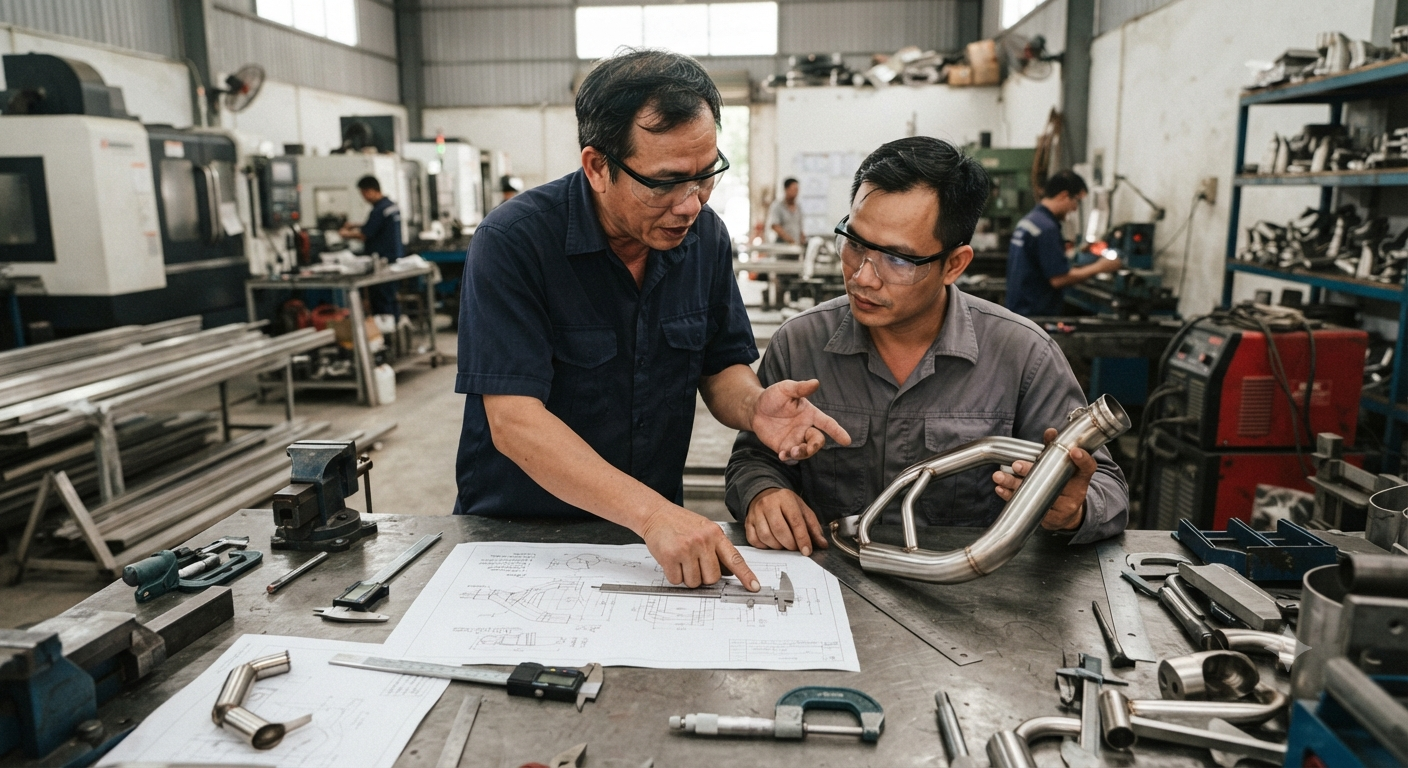 Phương pháp truyền đạt yêu cầu kỹ thuật hiệu quả với thợ